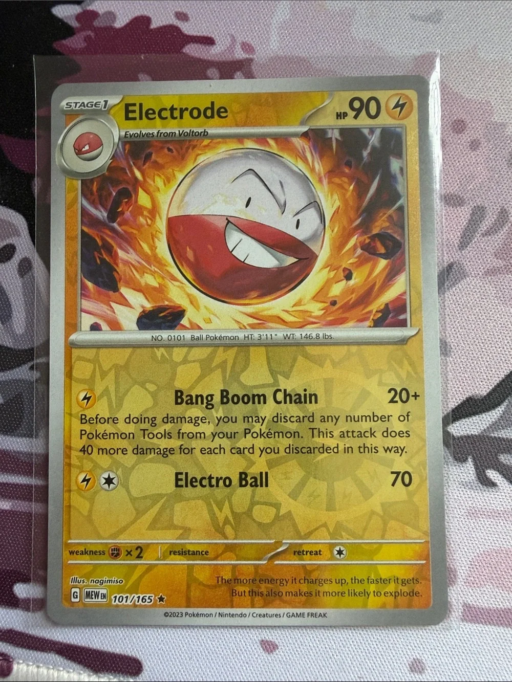 Voltorb Electrode Reverse Holo Evolution Pokémon Card Lot TCG Pokemon 151 ✨5/$25